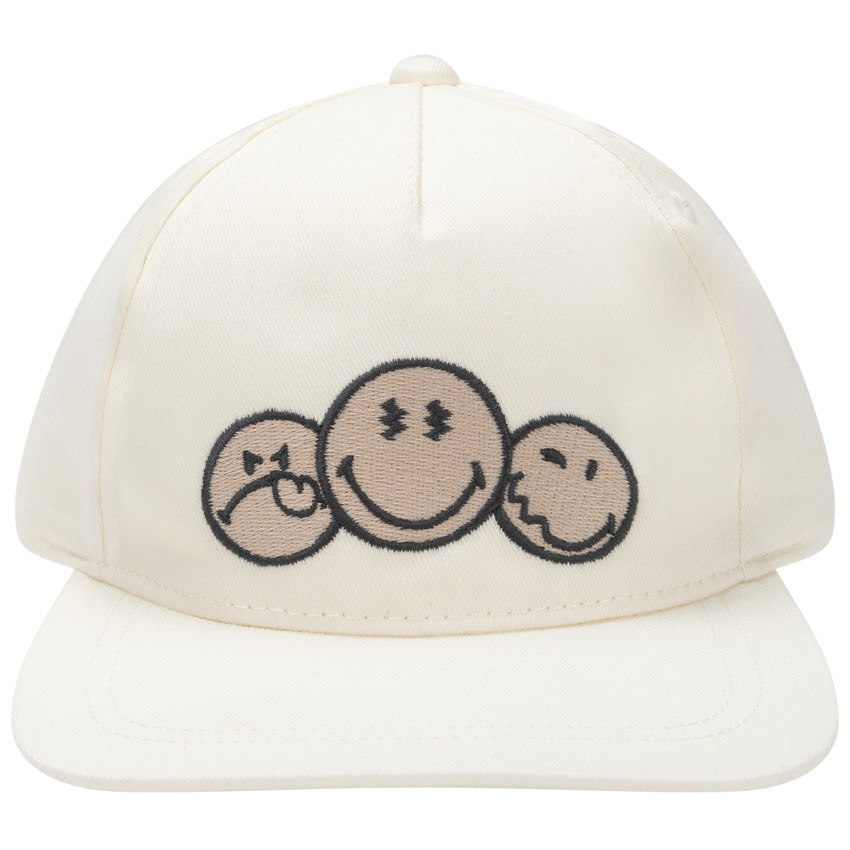 Casquette snapback brodée SmileyWorld pour garçon 