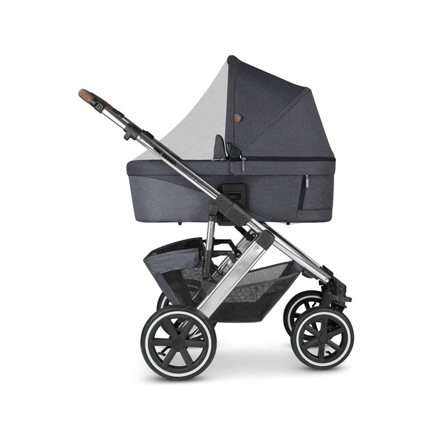 Moustiquaire universel pour poussette black 