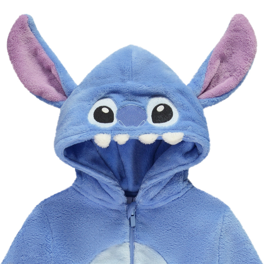 Surpyjama ludique Stitch Disney en sherpa pour bébé garçon 
