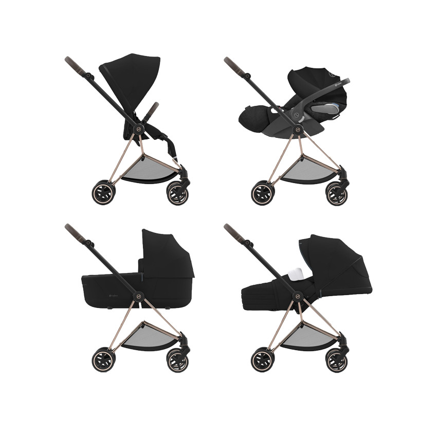 Châssis poussette Mios - Rose gold 