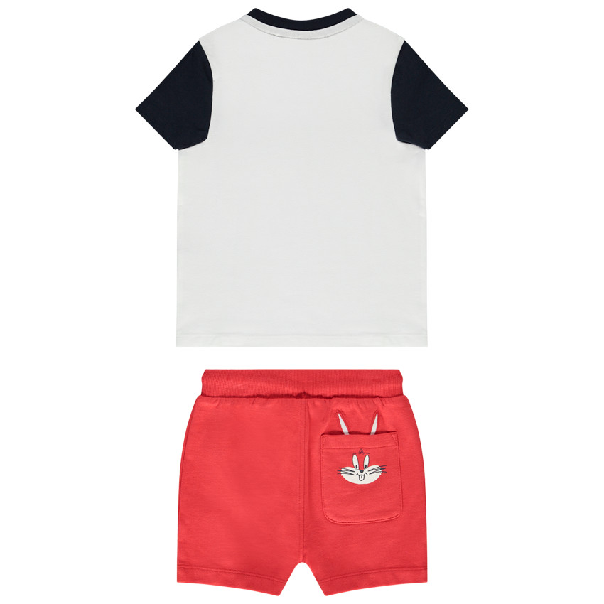 Ensemble 2 pièces Bugs Bunny Warner pour bébé garçon 
