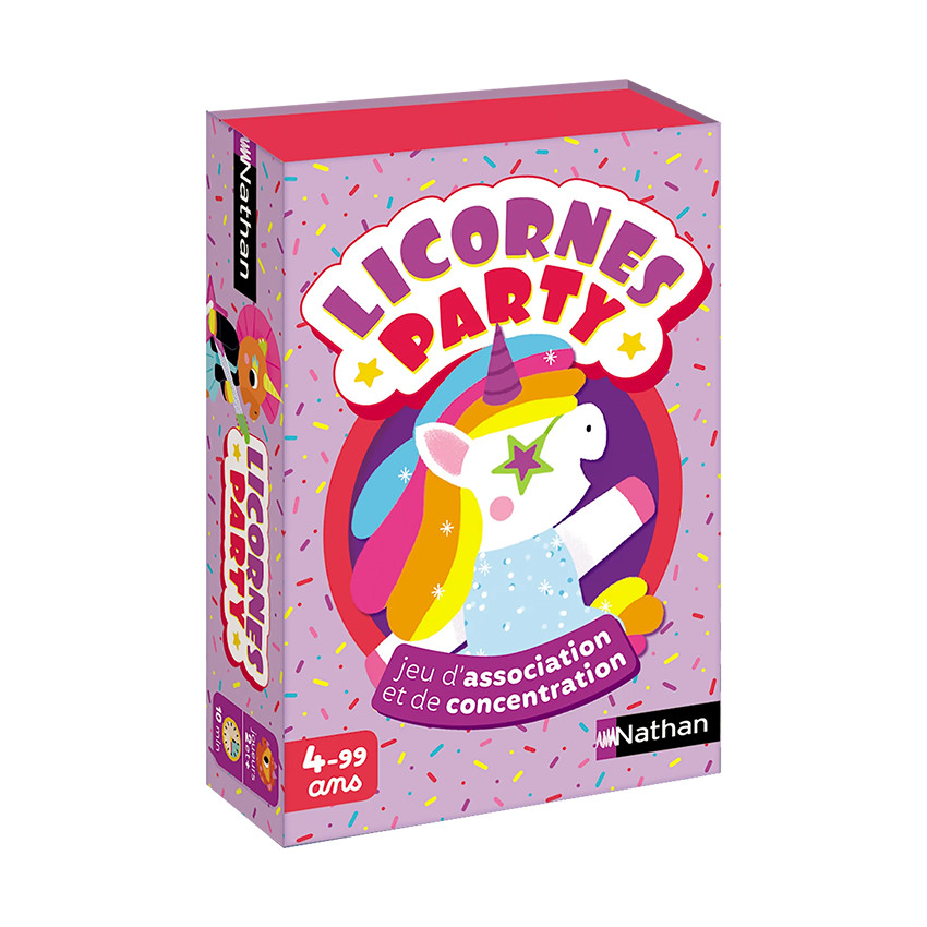Jeu de cartes Licornes Party 