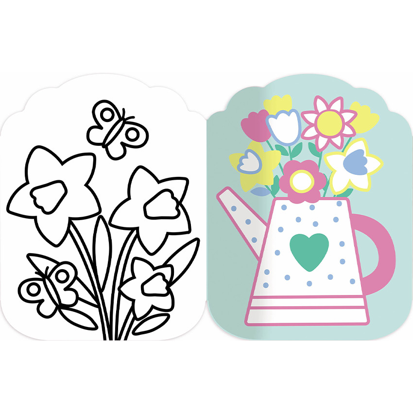 Livre Pâques "Je colorie sans dépasser" 3ans+ 