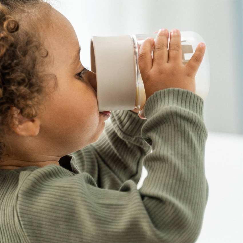 Gobelet d'apprentissage bord 360° Tiny Farm Bleu 