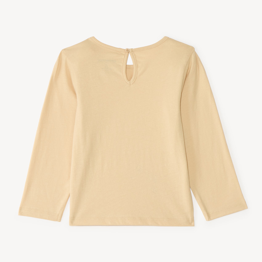 T-shirt manches longues print fantaisie pour bébé fille 