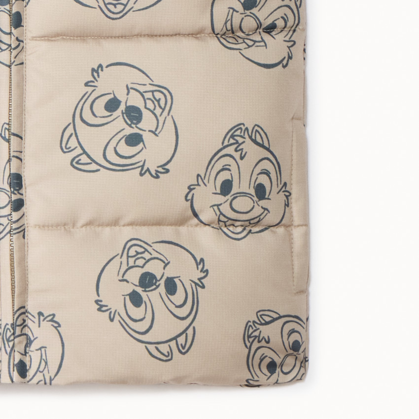 Doudoune sans manches imprimé Tic et Tac Disney pour bébé garçon 
