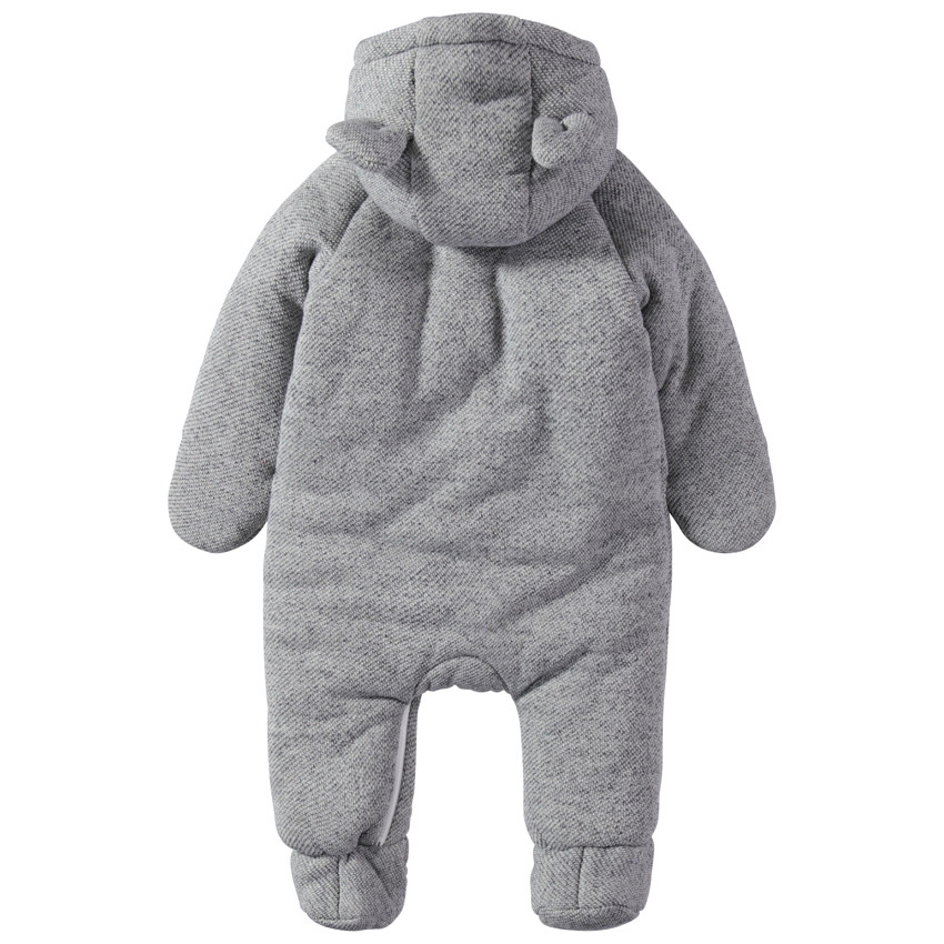 Combi-pilote à capuche doublée sherpa pour bébé garçon 