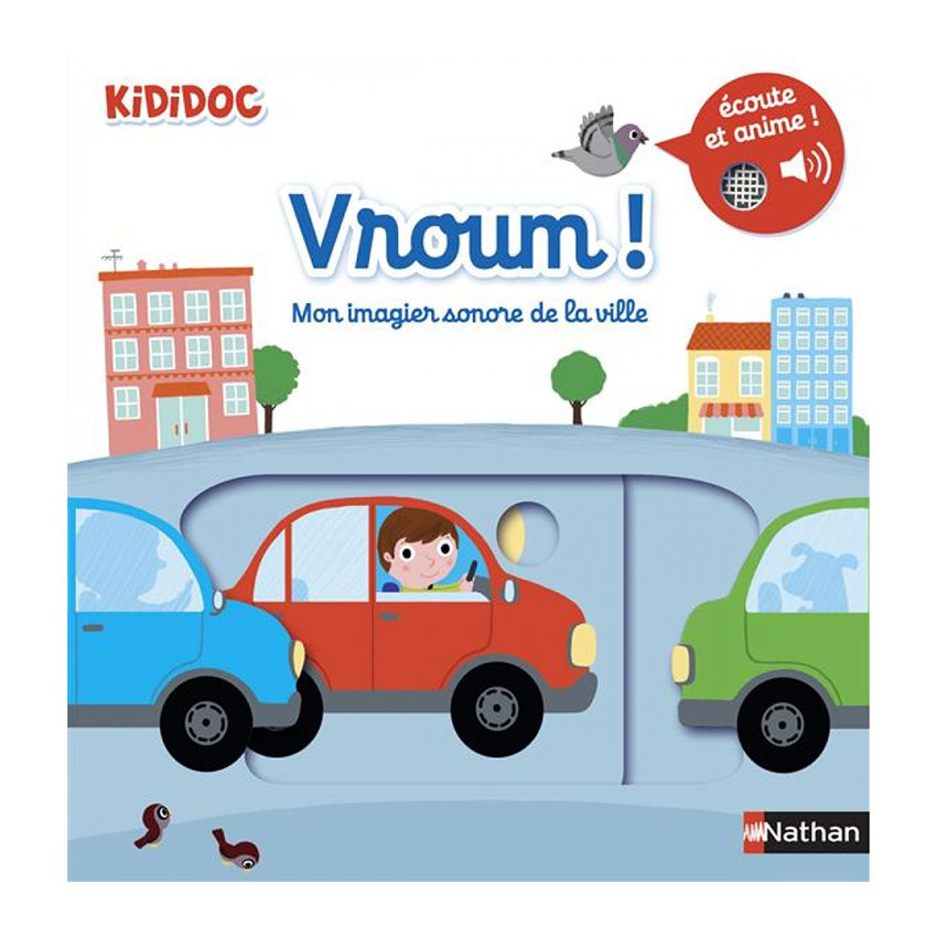Livre Vroum Mon imagier sonore de la ville 