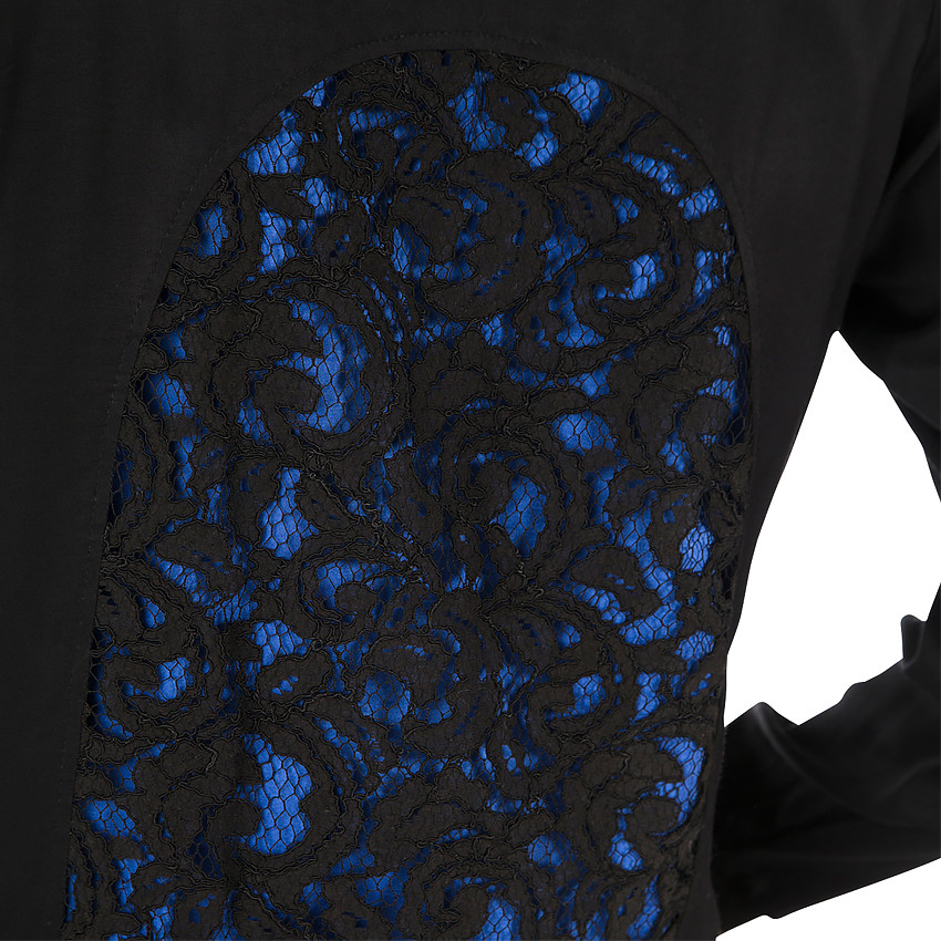 Bombers de grossesse avec empiècement en dentelle 