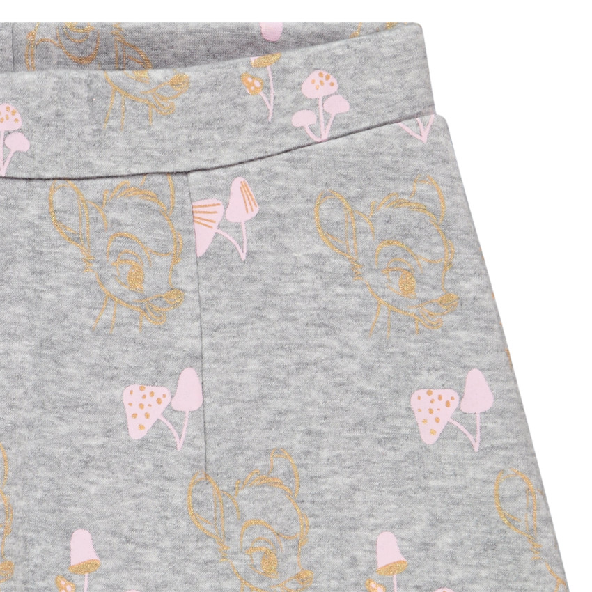 Pantalon de jogging en fleece print Bambi Disney pour bébé fille  
