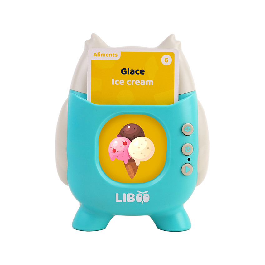 Liseuse éducative français-anglais Liboo le hibou 