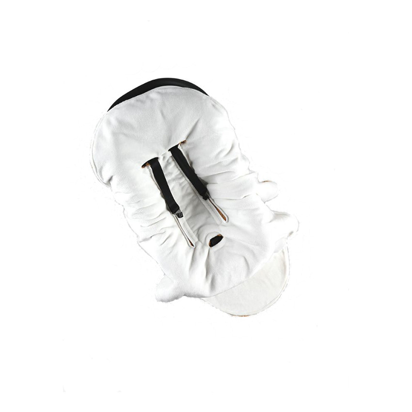 Couverture de promenade en teddy - Camel 