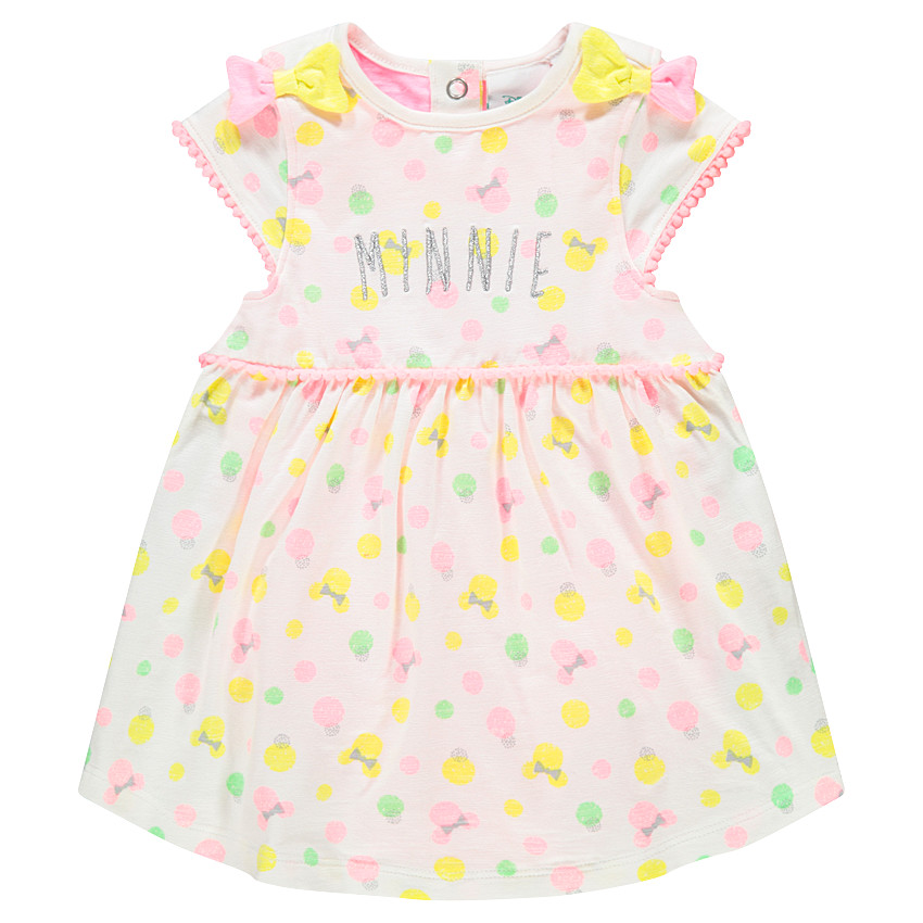 Combi-robe manches courtes avec print Minnie Disney all-over 