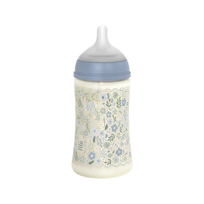 Biberon avec tétine physiologique SX PRO M 270ml Wonderland Liberty bleu 