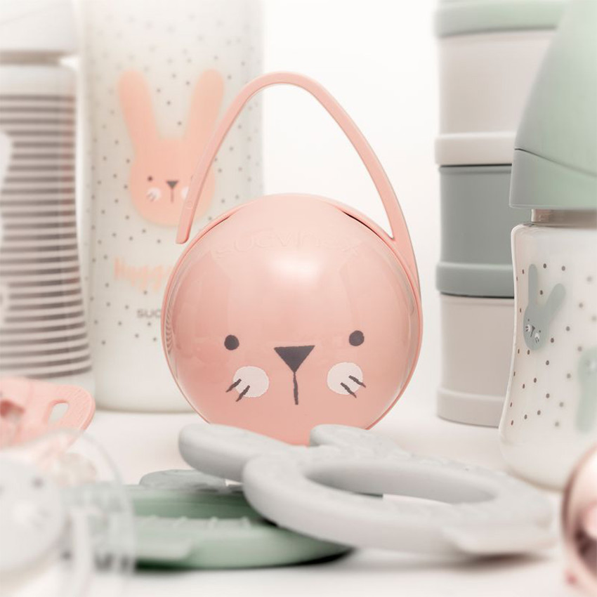 Boîte à sucette duo Hygge - Rose 