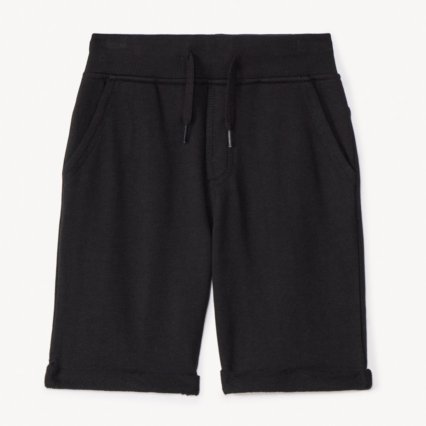 Bermuda en maille uni pour garçon 