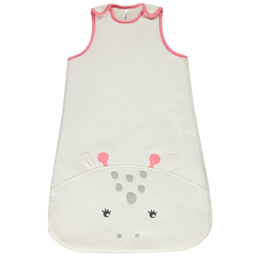 Turbulette matelassée girafe TOG 3 pour bébé fille 