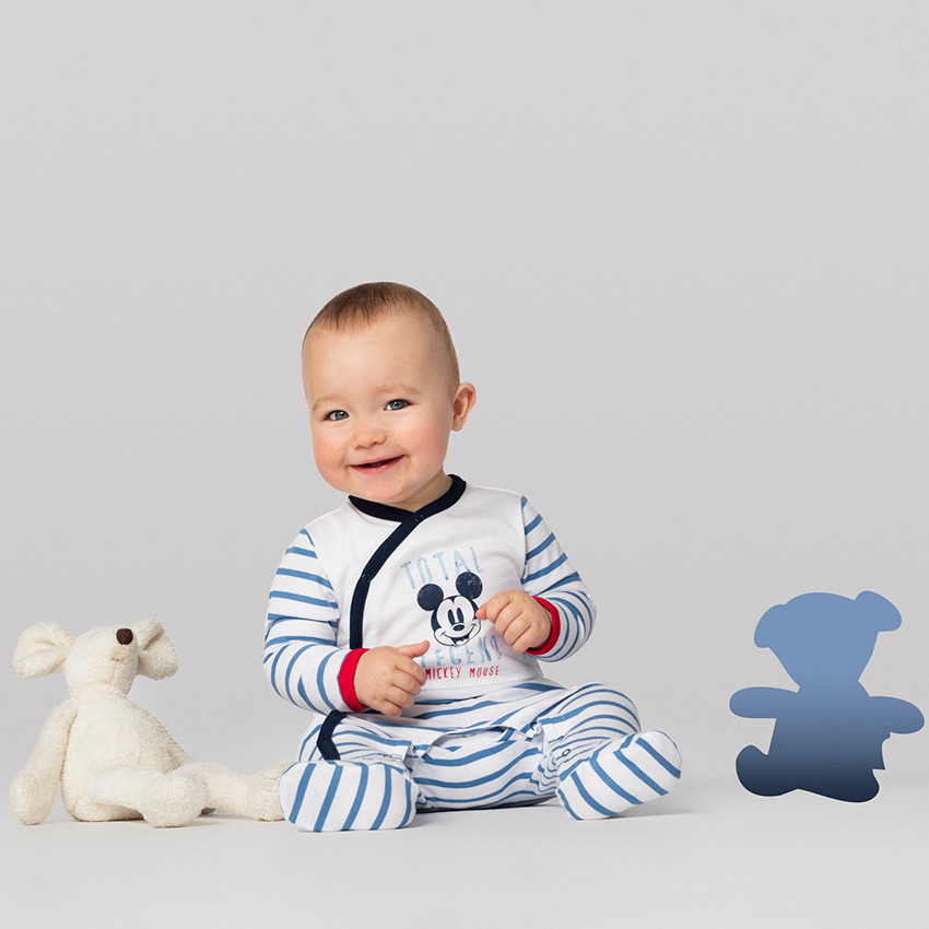 Dors-bien en jersey print Mickey Disney pour bébé garçon 