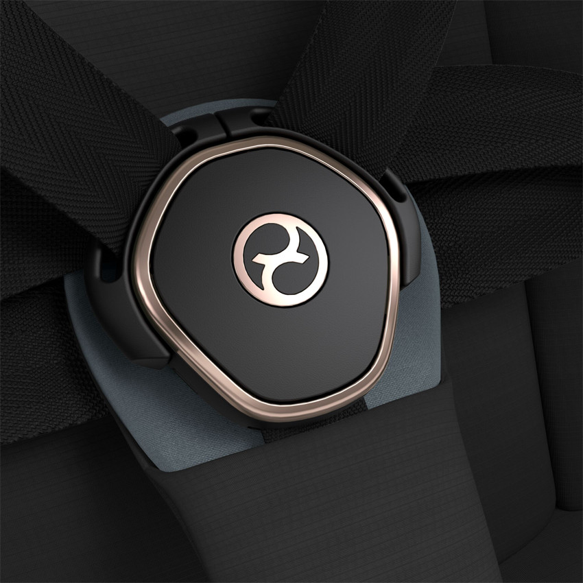 Hamac pour poussette Priam en tissu éco-conçu onyx black 