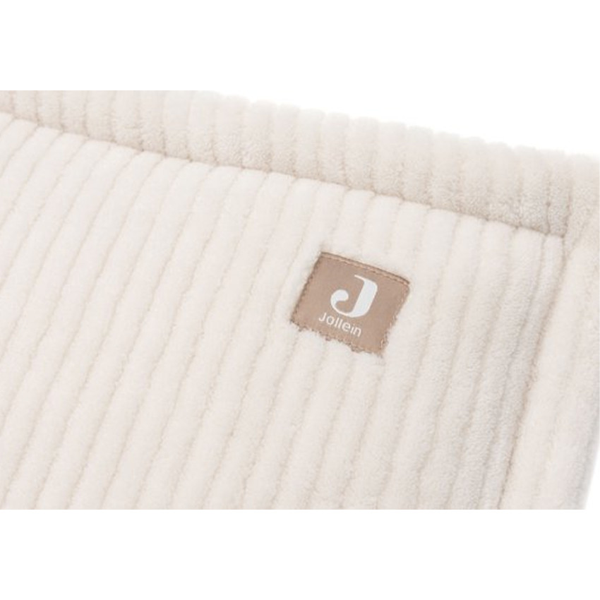 Tour de parc/lit - Oatmeal - Cloudy Rib - 180x30 cm - Oatmeal (Jollein) - Image 2
