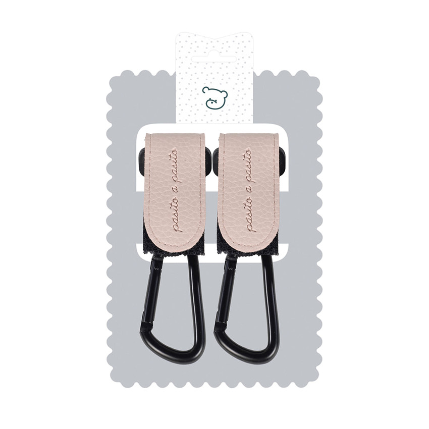 Lot de 2 crochets Icon pour poussette Cream 