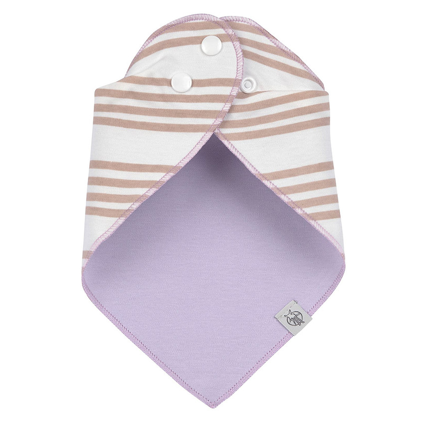 Lot de 2 bavoirs Bandana imperméable Tiny Team Cat 