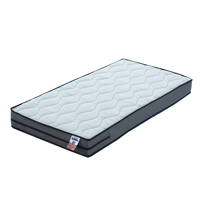 Matelas Dodolaine face été/face hiver déhoussable 70 x 140 cm 