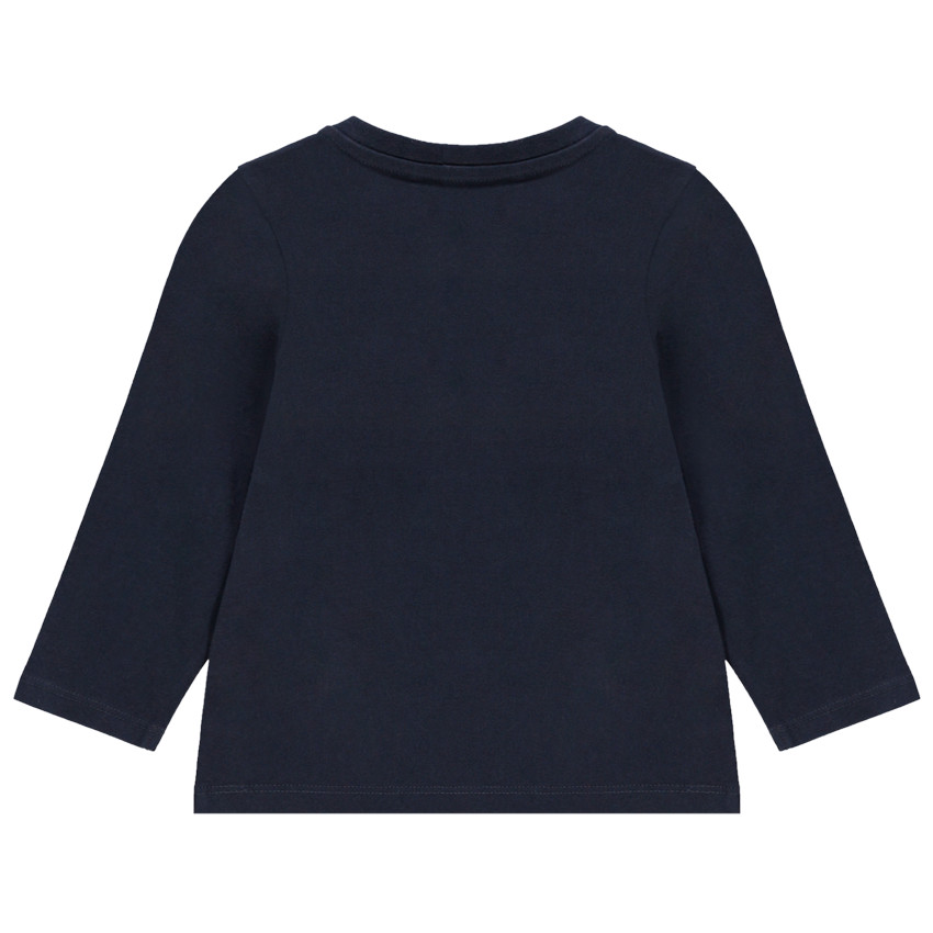 T-shirt manches longues en coton print scooter pour bébé garçon 