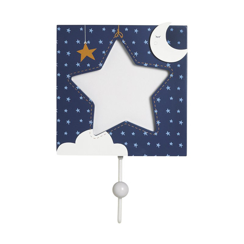 Set de 3 patères Merlin - 12 x 12 cm 
