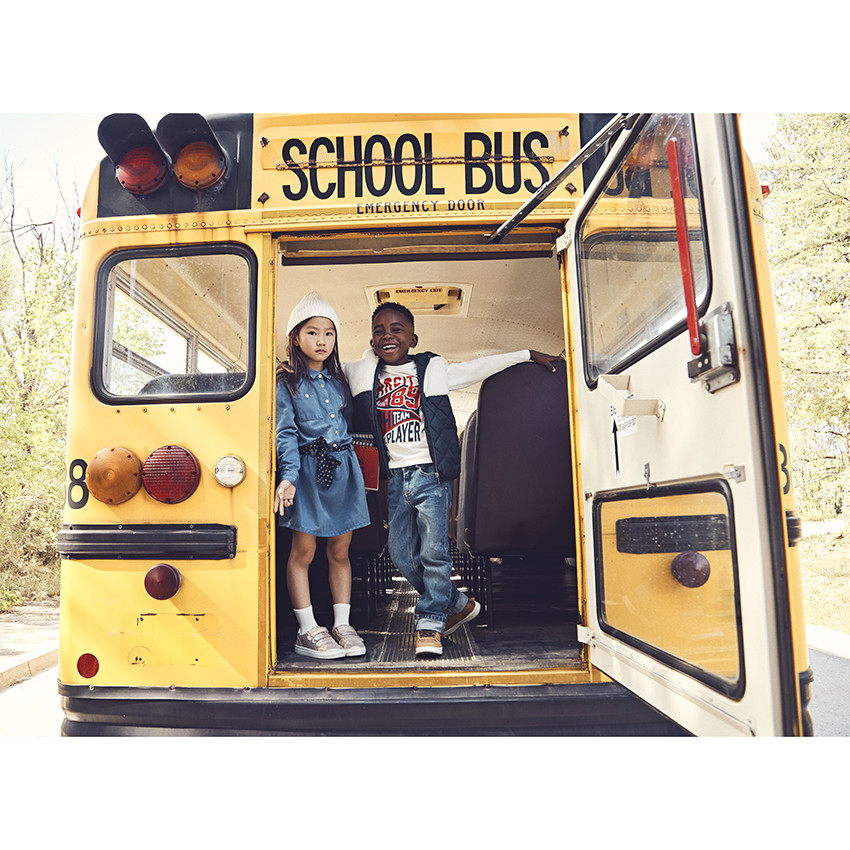 Robe chemise avec ceinture étoilée pour fille 