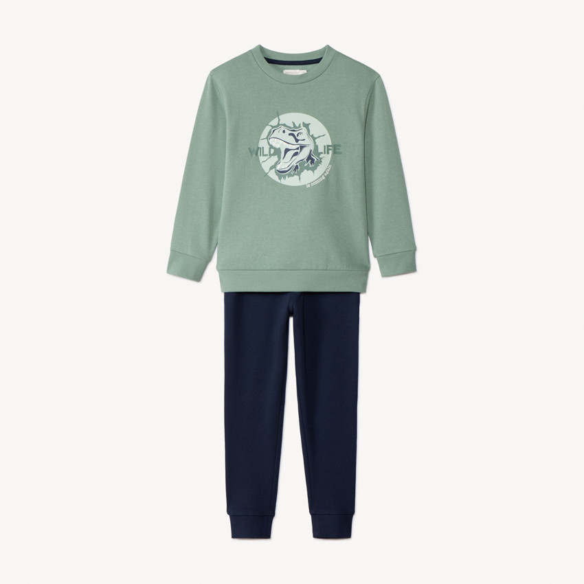 Ensemble sweat fantaisie + jogging pour garçon