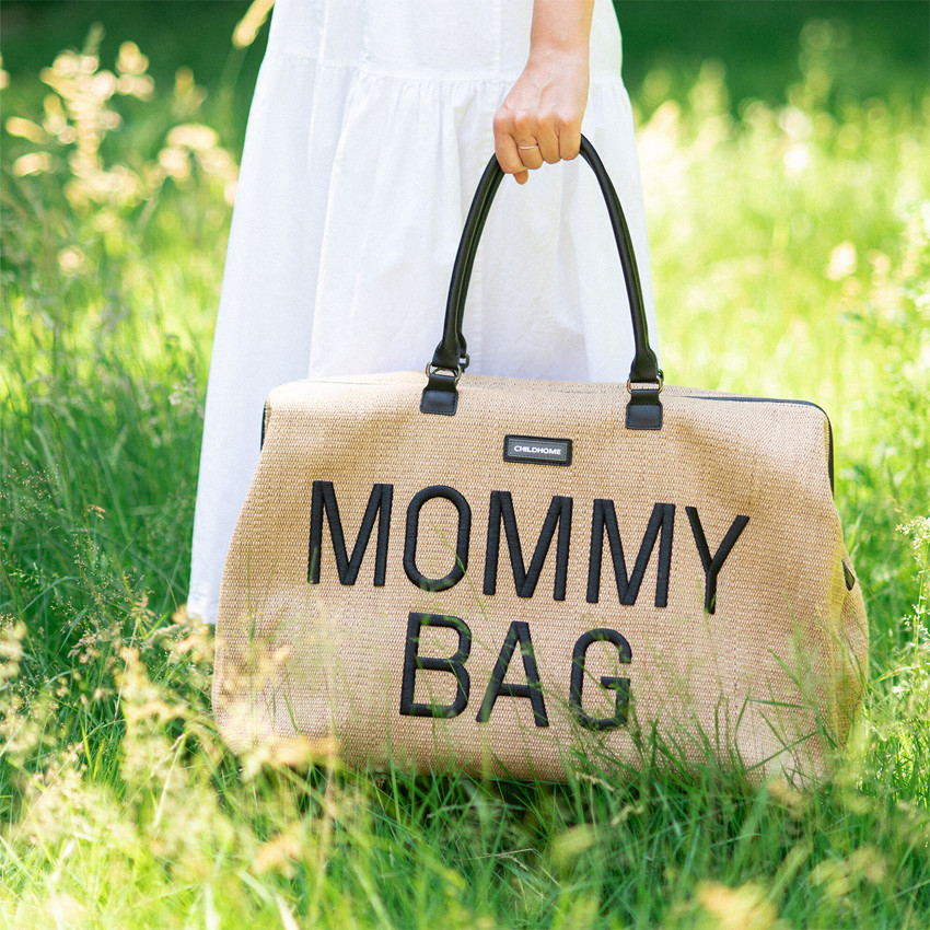 Mommy Bag Sac à langer Beige CHILDHOME, Vente en ligne de Sac à