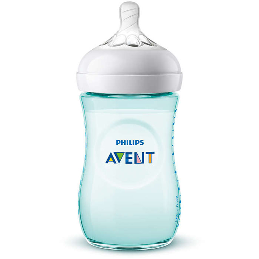 Biberon natural vert - 260ml 