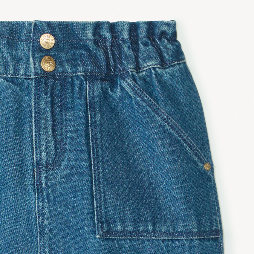 Jupe courte en jean pour fille 