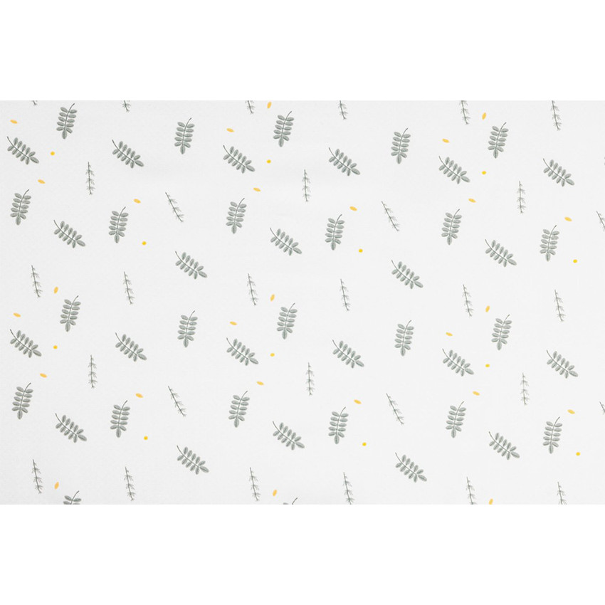 Lot de 2 draps housses pour Next2Me Bambou Greenery - Blanc (Chicco) - Image 2