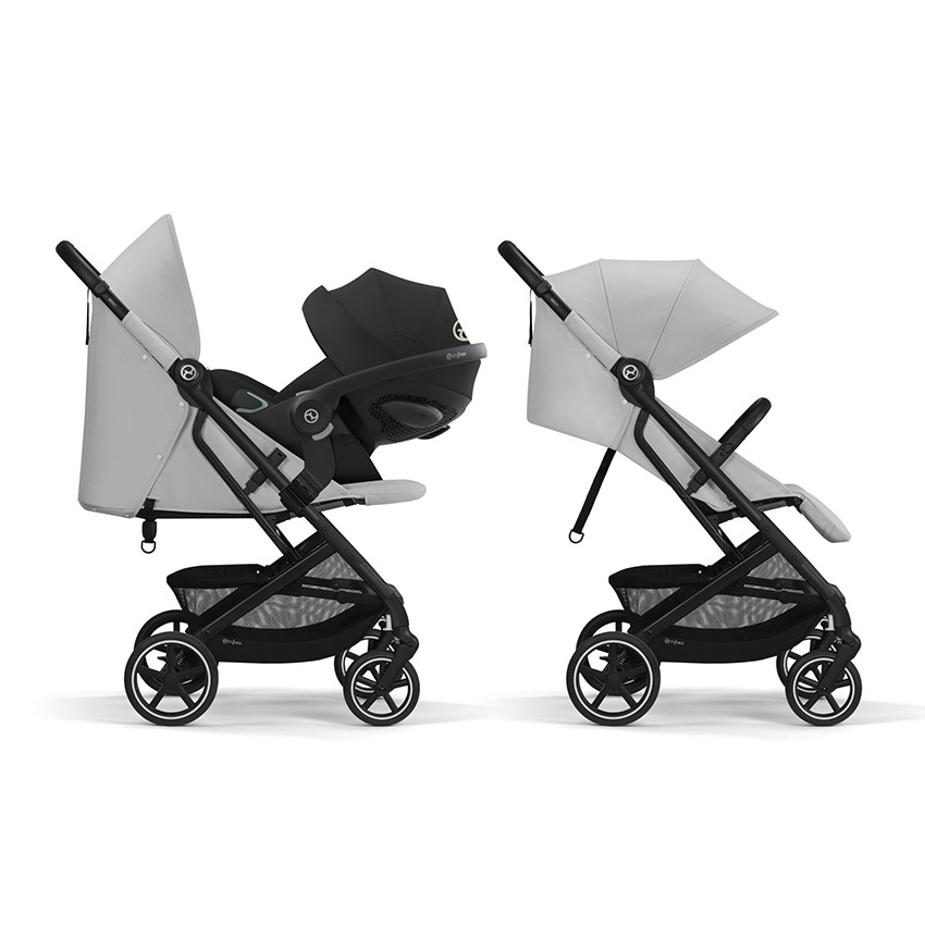 Poussette compacte Beezy 2024 fog grey 