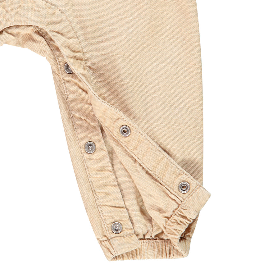 Ensemble 2 pièces salopette longue et chemise de cérémonie pour bébé garçon 