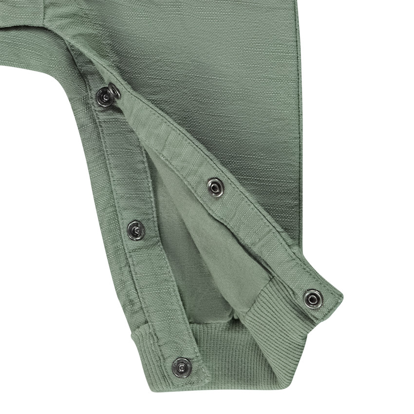 Ensemble salopette doublée + t-shirt manches longues bébé garçon 