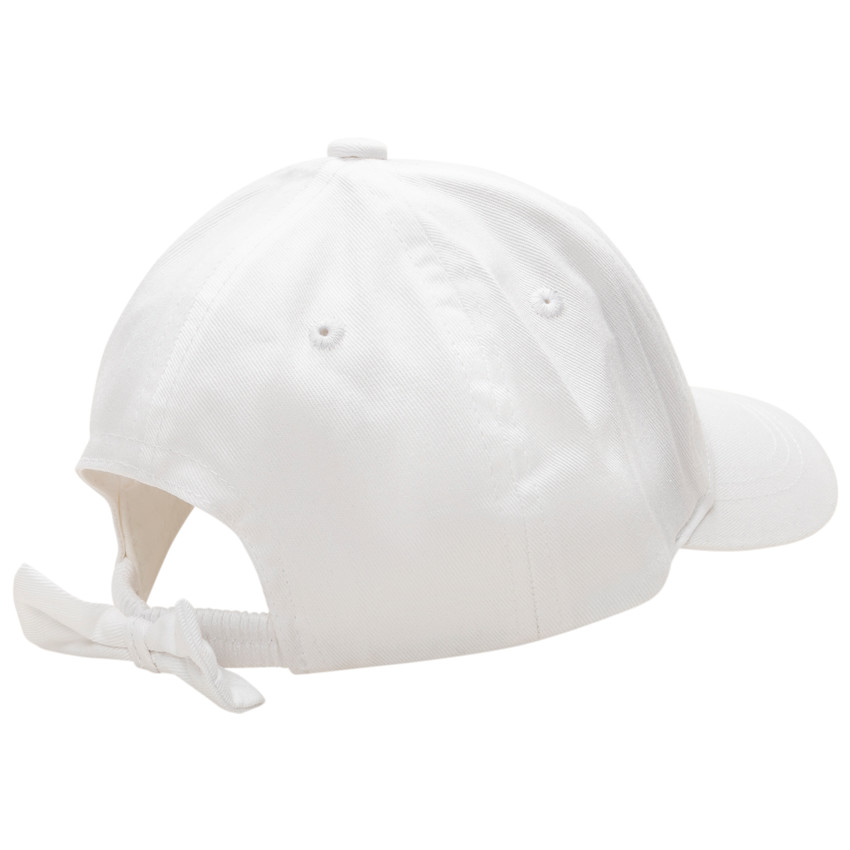 Casquette en toile broderie Minnie Disney et noeud au dos 