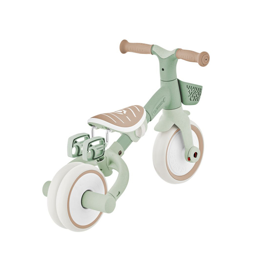 Tricycle évolutif Learning 3 en 1 Plus Eco vert sauge 