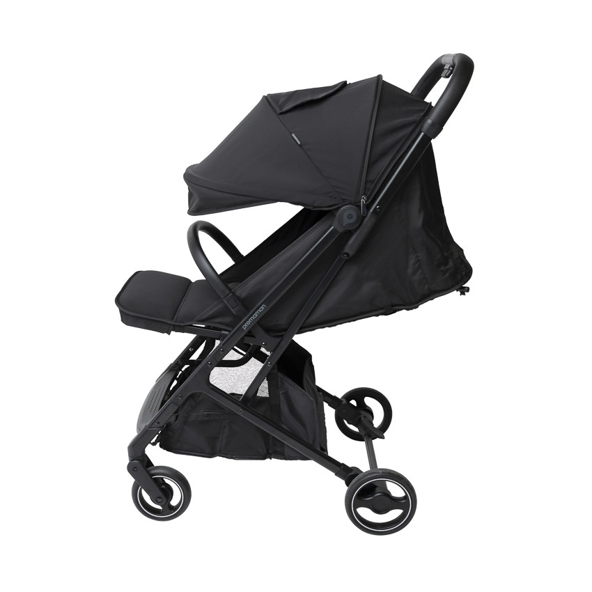 Poussette canne inclinable Aria Plus noir 