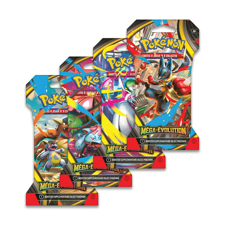 Booster sleeve Pokémon EV11 Méga Évolution (modèle aléatoire) 