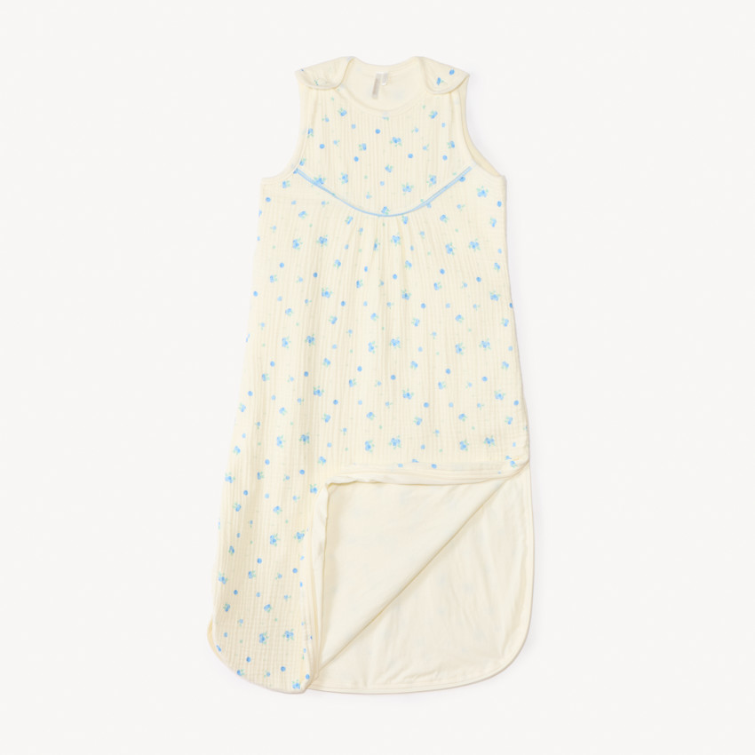 Gigoteuse en gaze TOG 1 imprimé myrtilles pour bébé fille 