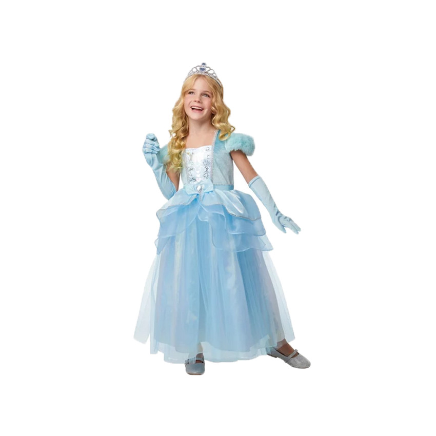 Déguisement robe de princesse Bleue - Taille 7-8 ans 