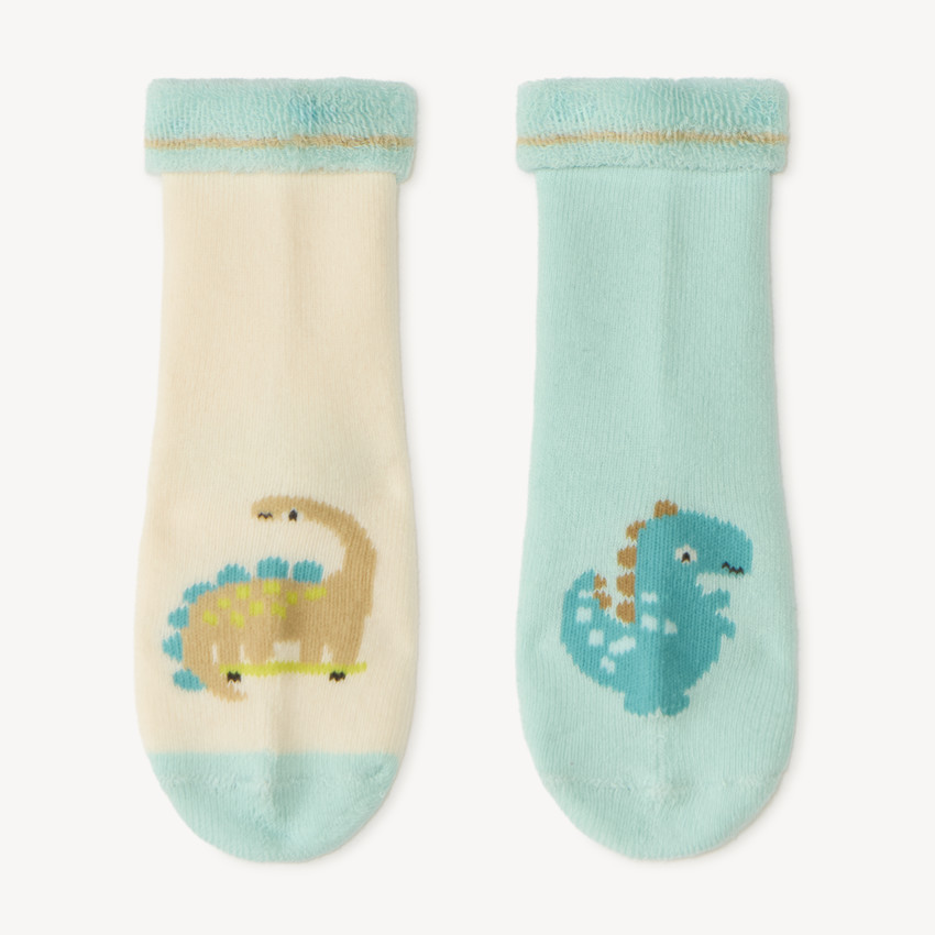 Lot de 3 chaussettes bouclettes pour bébé garçon 