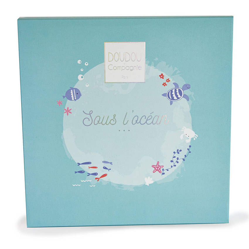 Grande Cape de bain - Crabe Corail 