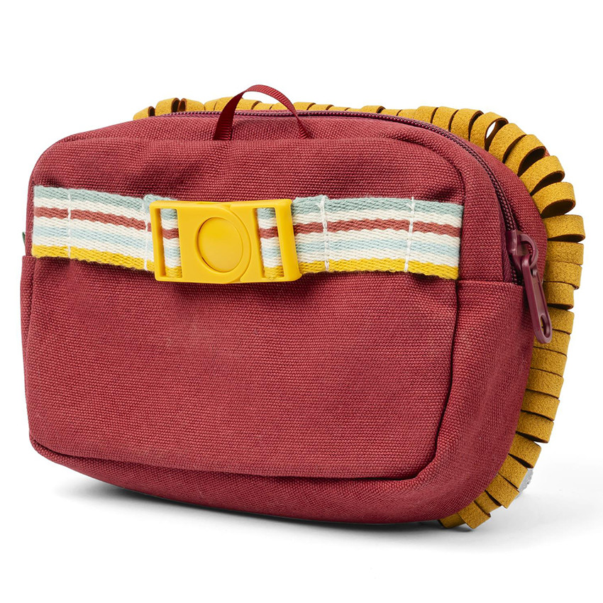 Pochette avec sangle Orange Jack le Lion 