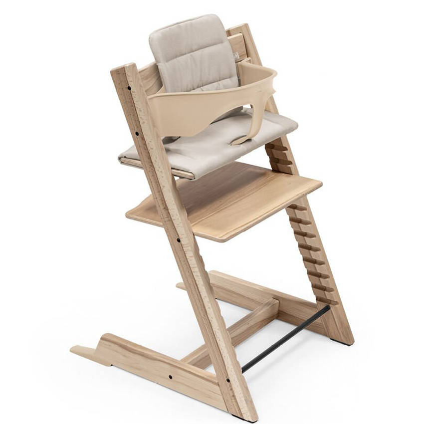 Chaise haute Tripp Trapp évolutive Wild Wood - Bois d'hêtre (Stokke) - Image 5