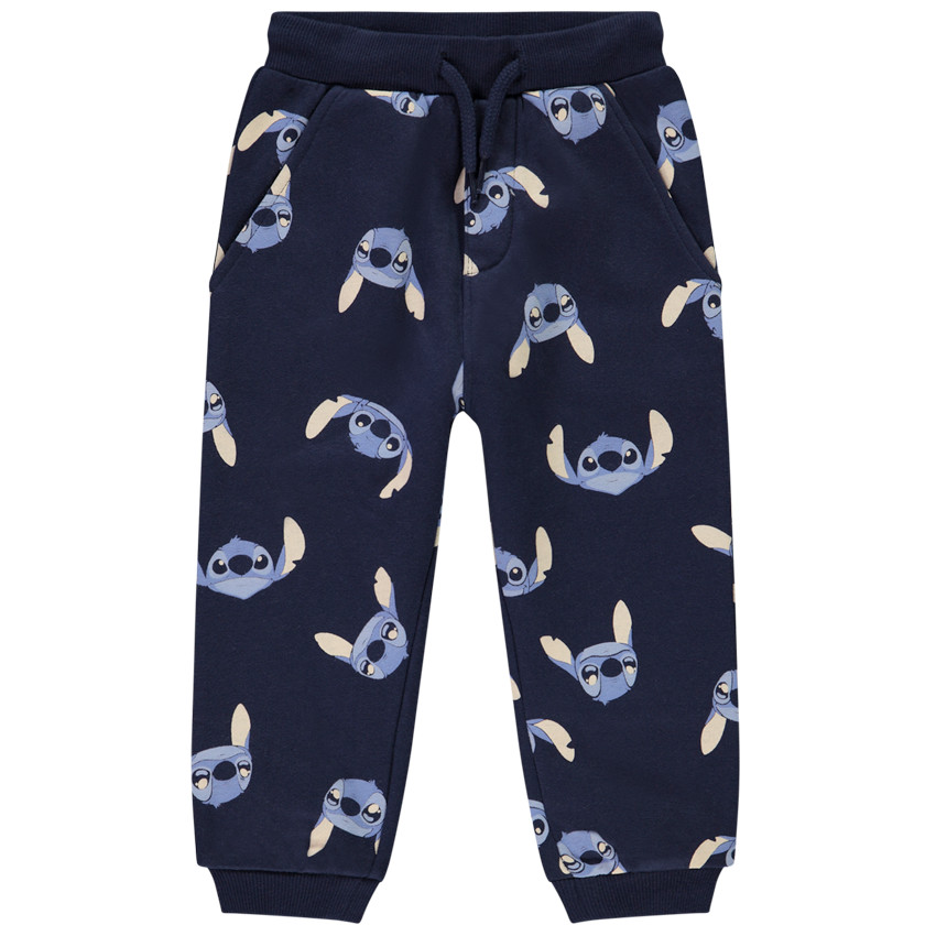 Pantalon de jogging imprimé Stitch Disney pour bébé garçon
