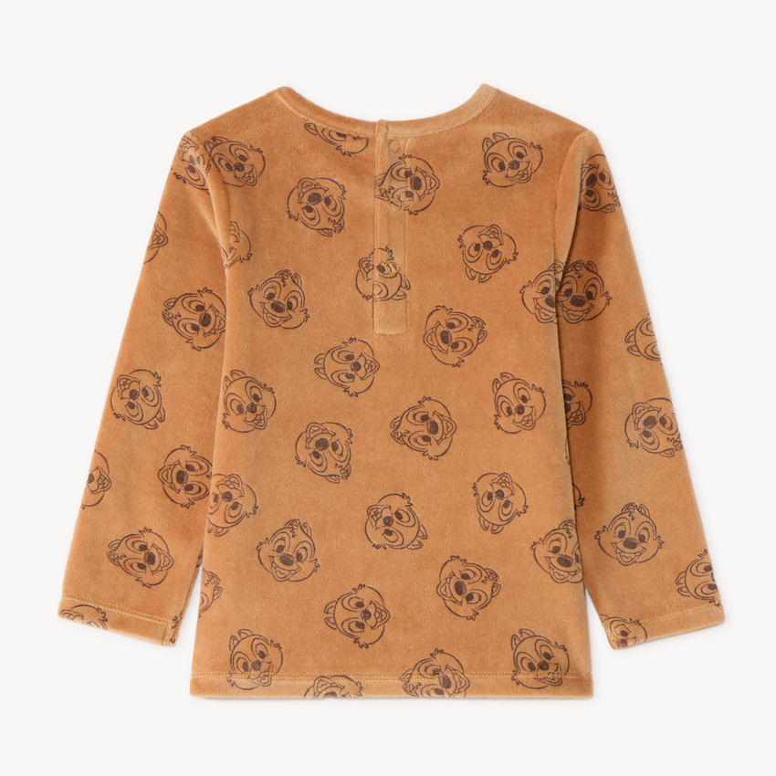Ensemble de pyjama 2 pièces bébé garçon imprimé Tic et Tac Disney (Finitions différentes selon l'âge) 